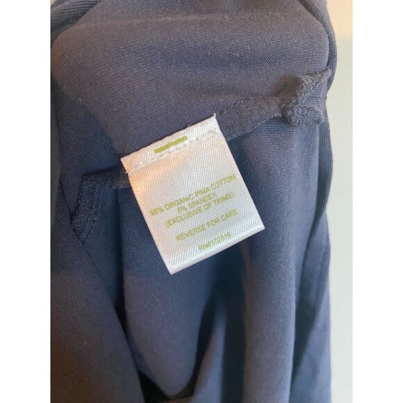 Garnet Hill Easy Knit Midi Dress 100% Organic Pima Cotton Size M - Picture 7 of 8